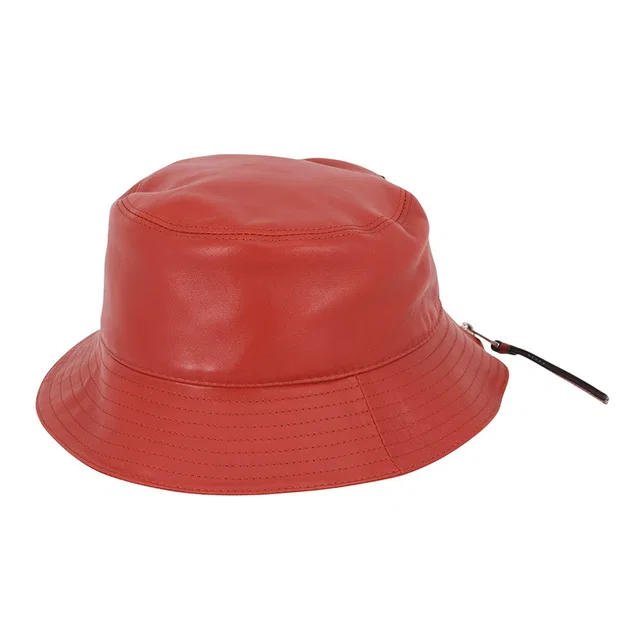 Loewe fisherman hat Size 59 Tan112.10.010 Napa Calf Leather in Calfskin from GALLERY RARE