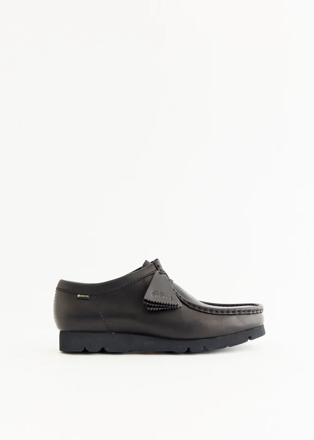 Clarks Wallabee GORE-TEX Shoes in Black from Incu, photo 1 of 1
