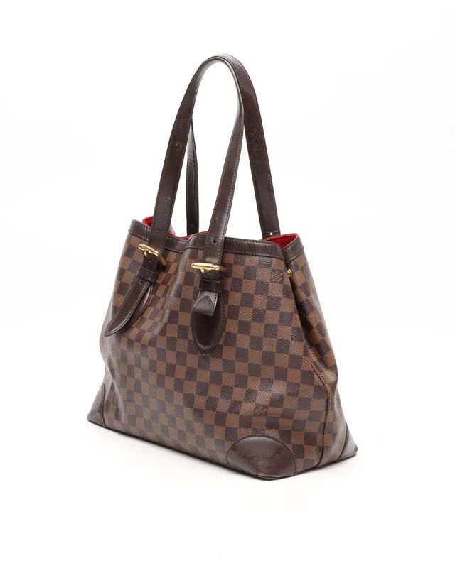 Louis Vuitton Damier Hampstead MM Tote Bag in Canvas from A Retro Tale, photo 3 of 15