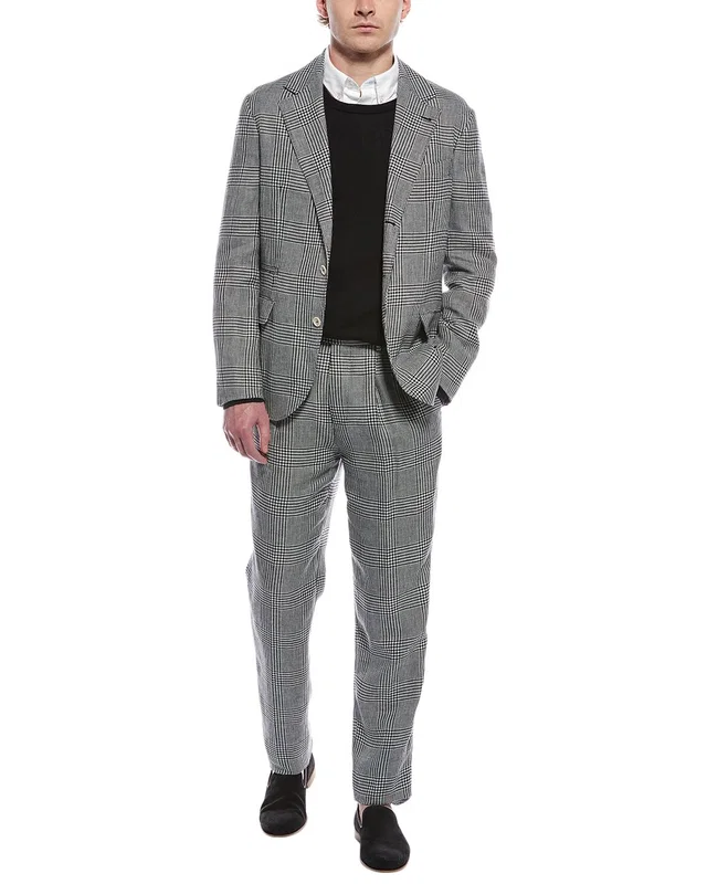 Brunello Cucinelli 2pc Linen & Wool-Blend Suit, image 1 of 1 from Gilt