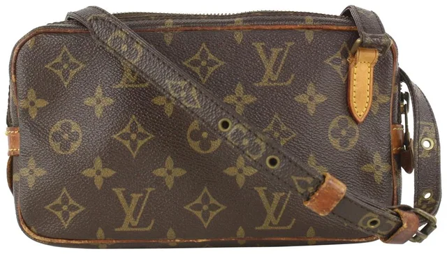 Louis Vuitton Monogram Pochette Marly Bandouliere in Coated canvas from Bagriculture
