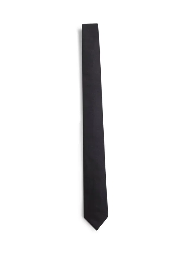 Dolce & Gabbana Martini Necktie — Black Silk Neckties in Black Silk from HEWI
