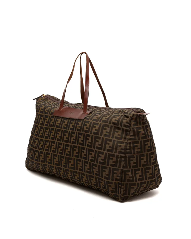 Fendi Zucca Tote Bag in Woven leather from A Retro Tale, photo 2 of 8