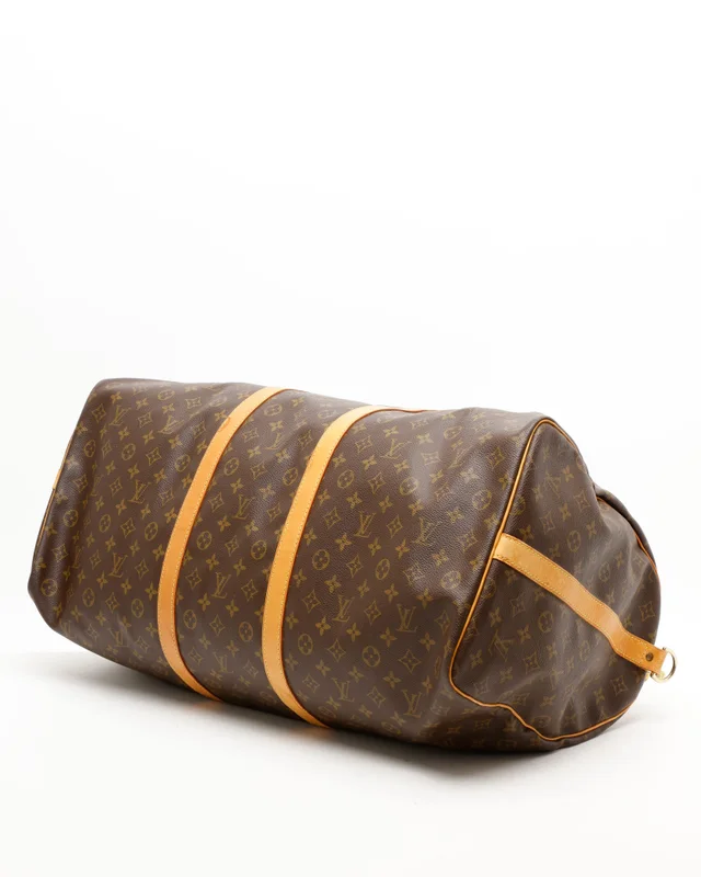 Louis Vuitton Monogram Keepall Bandoulière 60 Weekend Bag in Coated canvas from A Retro Tale, photo 4 of 10