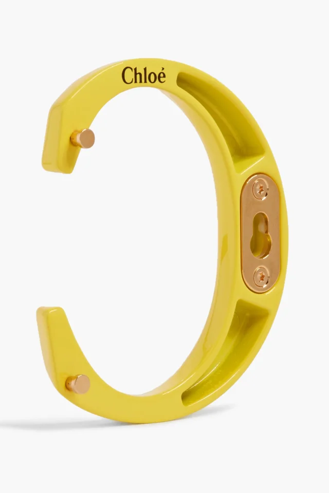 Chloé 'C' Logo Enamel Bag Charm, photo 2 of 3 from THE OUTNET