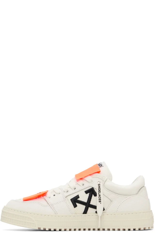 Off-White White Low Top 3.0 Off Court Sneakers, photo 3 of 4 from SSENSE