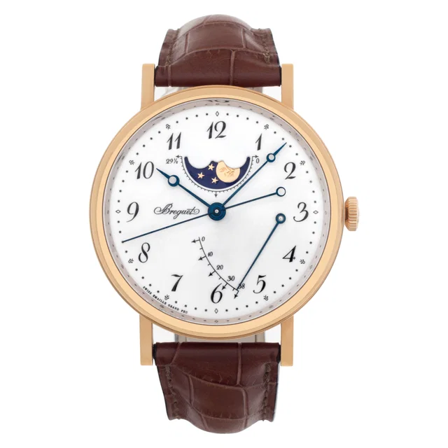 Unused Breguet Classique "Moonphase Power Reserve" 39mm 7787br/29/9v6 in Rose Gold from Gray And Sons