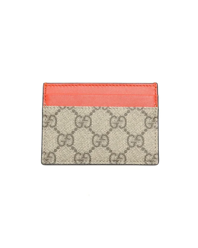 Gucci GG Supreme Card Holder in Canvas from A Retro Tale, photo 2 of 2