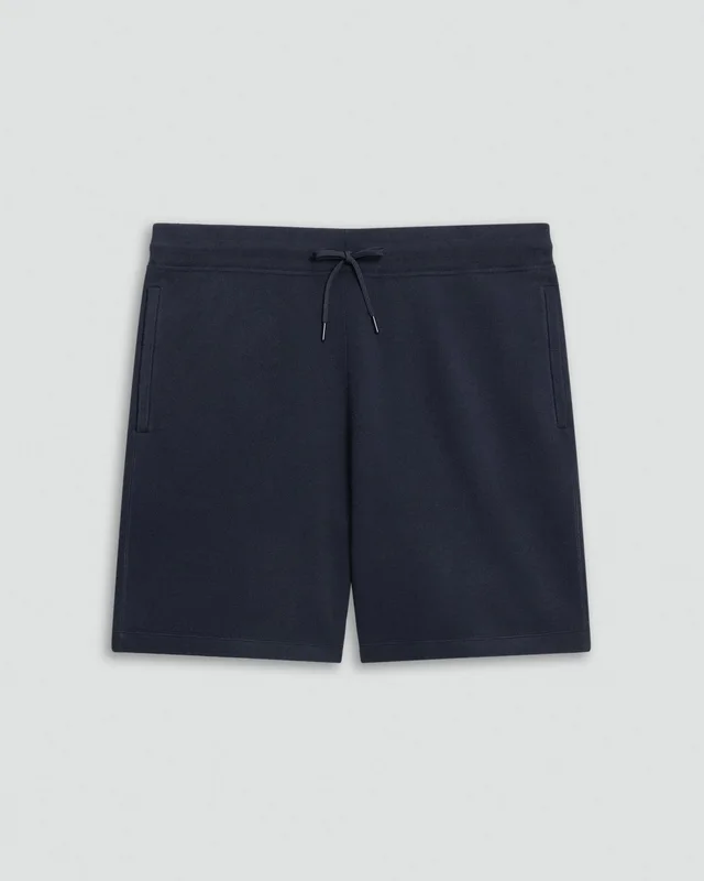 Theory Sweat Short in Light Bilen in DARK ECLIPSE 62% Viscose, 38% Polyester; Exclusive Of Elastic, photo 5 of 10 from Theory