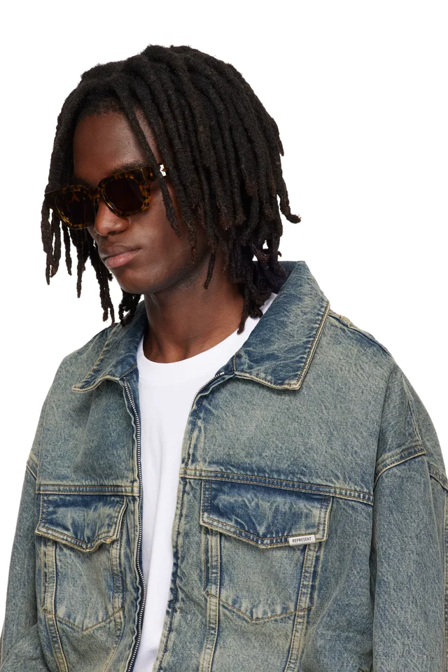 Off-White Yellow Rochester Sunglasses, photo 4 of 4 from SSENSE
