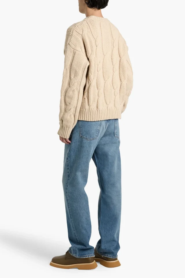 Frame The Boxy Straight-Leg Organic Cotton Jeans in Dark denim, photo 3 of 4 from THE OUTNET