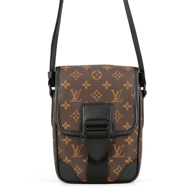 Louis Vuitton archie messenger NoirM46442 Monogram Macassar Canvas in Canvas from GALLERY RARE
