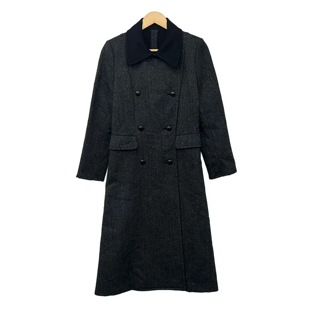 Dior Coat Gray in Grey from The Reluxe