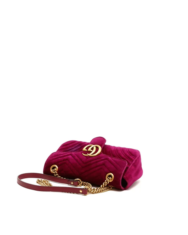 Gucci Medium Velvet Marmont Bag in Velvet from A Retro Tale, photo 4 of 8