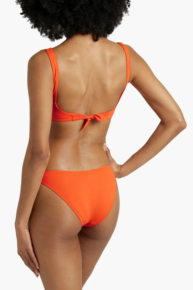 Melissa Odabash Spain Low-Rise Bikini Briefs in Orange, photo 3 of 4 from THE OUTNET