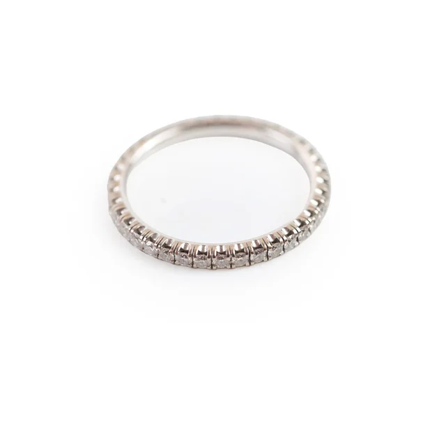 Cartier Etincelle White Gold Size 51 Ring in White from The Purse Affair