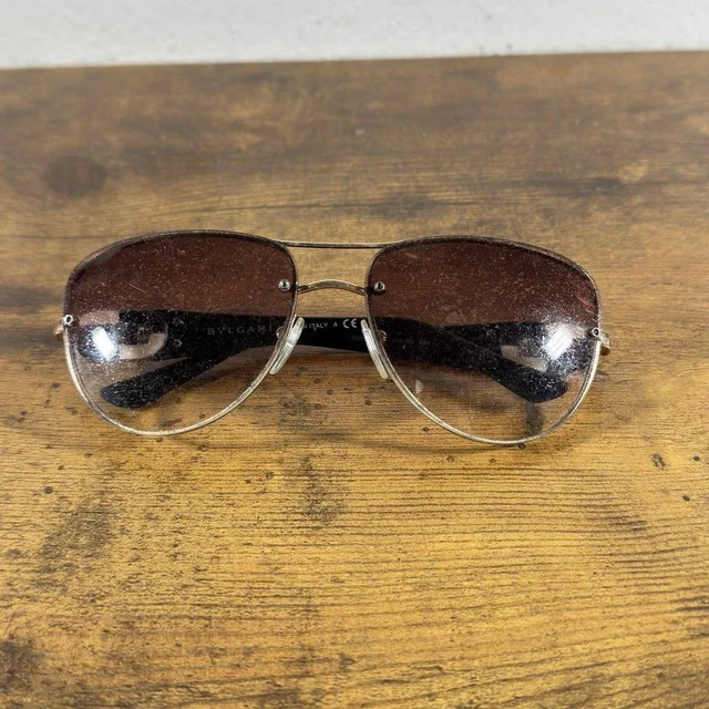 Bvlgari Women's Sunglasses - Multi in multicolor from Depop, photo 1 of 1