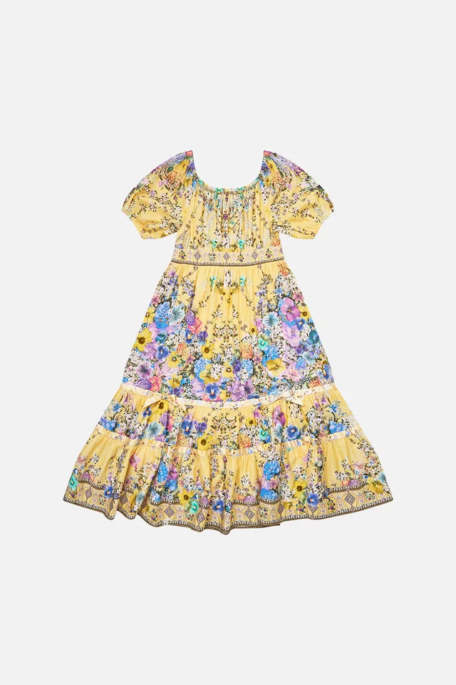 Camilla eBoutique KIDS PEASANT MAXI DRESS WITH RIBBON SKIRT DARLING BUDS from CAMILLA, photo 1 of 1