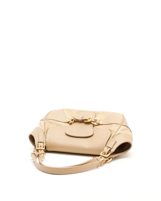 Prada & Leather Vitello Shoulder Bag in Nylon from A Retro Tale, photo 5 of 8