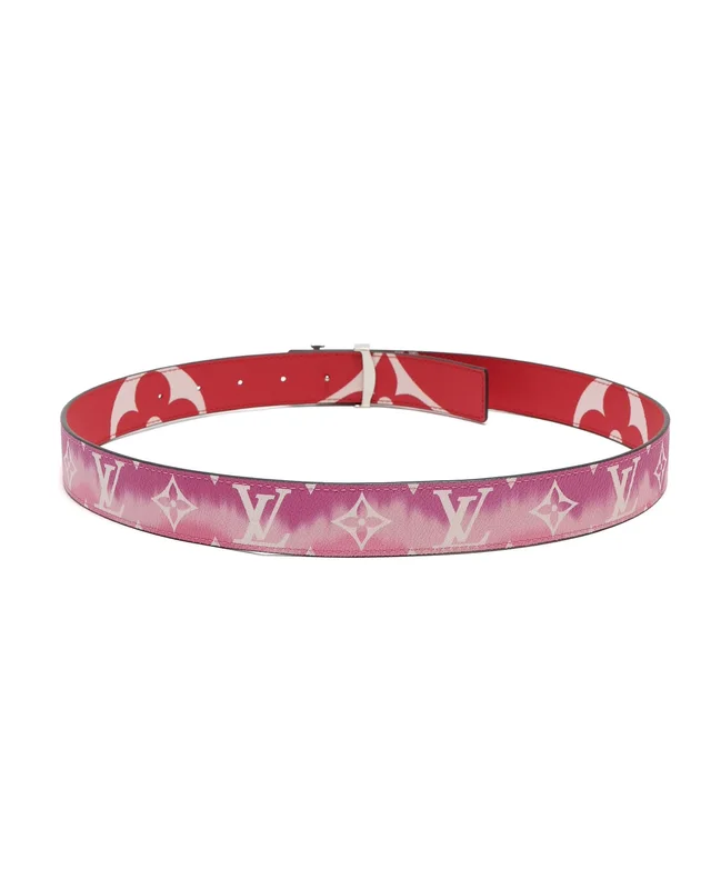 Reversible LV Belt, Size 85 in Coated canvas from A Retro Tale, photo 3 of 5