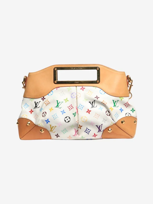 Louis Vuitton Multicolour Monogram Judy MM 2way bag in Coated canvas from Sign of the Times