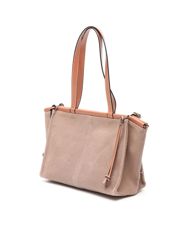 Loewe Cushion Tote Bag in Canvas from A Retro Tale, photo 3 of 13
