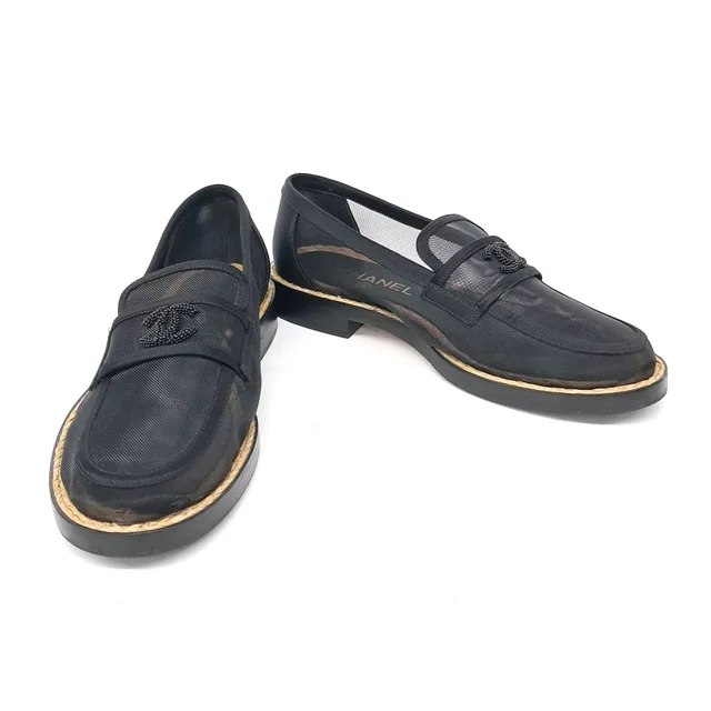 Chanel mesh loafers from GUGUS