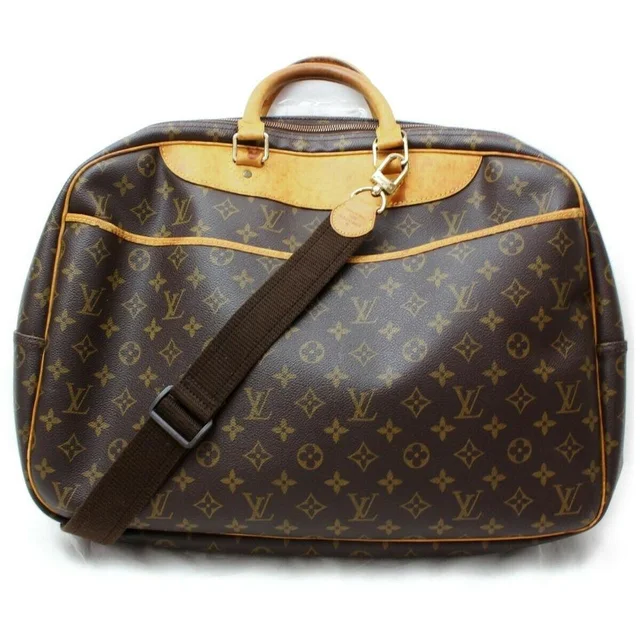 Louis Vuitton Monogram Alize 2 Poches Luggage with Strap in Leather from Bagriculture