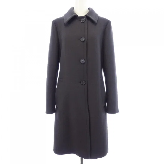 Prada Coat Brown in Brown from The Reluxe