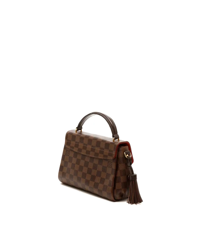 Louis Vuitton Damier Ebene Croisette Bag in Brown Canvas from A Retro Tale, photo 3 of 9