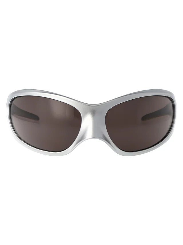 Balenciaga Bb0252s Sunglasses — Silver Acetate in Silver from HEWI