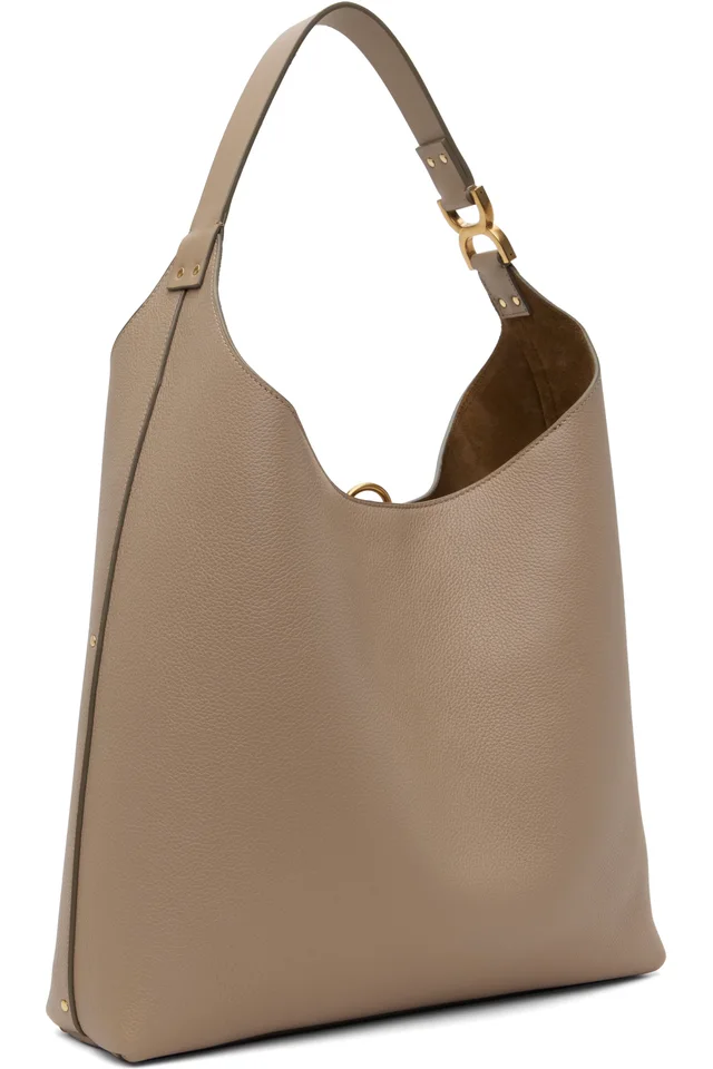 Chloé Taupe Marcie Tote, photo 3 of 3 from SSENSE