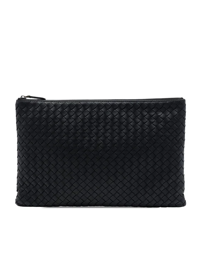 Bottega Veneta Nappa Intrecciato Clutch #334997b47b in black Nappa leather from Poshmark