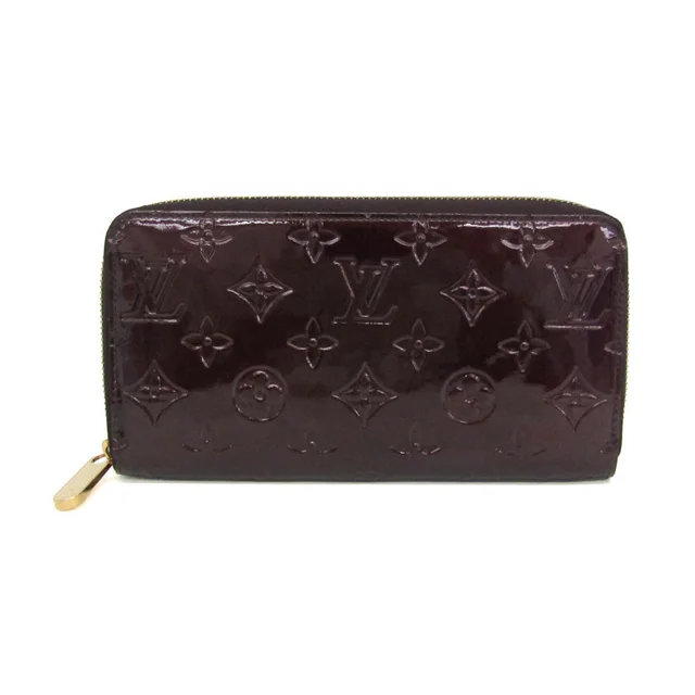 Louis Vuitton Zippy Wallet M93522 Women's Monogram Vernis Long Wallet (bi-fold) Amarante in Amarante Monogram Vernis from Elady