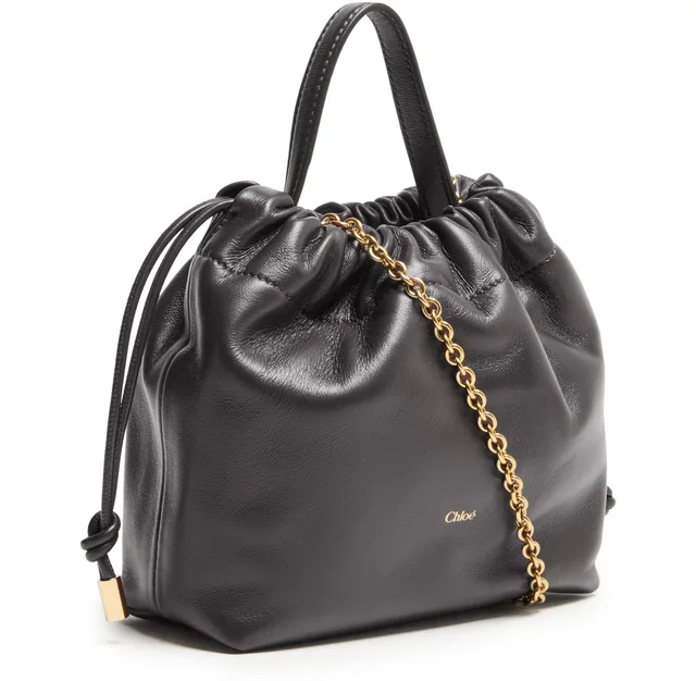 Chloé Icons bucket bag in Black Main material: lamb nappa, main lining: calfskin, photo 3 of 6 from 24S (Canada)