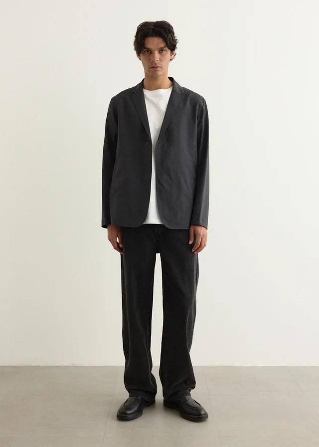 Veilance Convex Wool Blazer in Black from Incu, photo 1 of 1