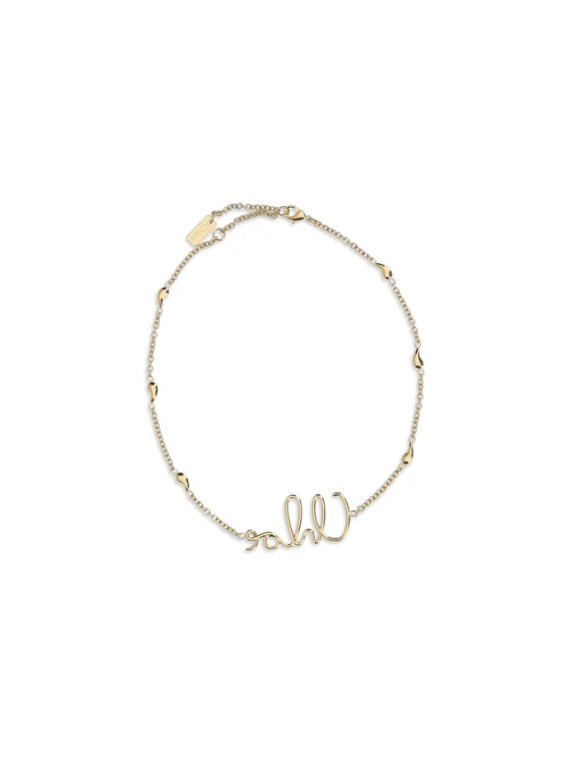 Chloé Necklace — Gold Brass Necklaces in Gold from HEWI, photo 2 of 2