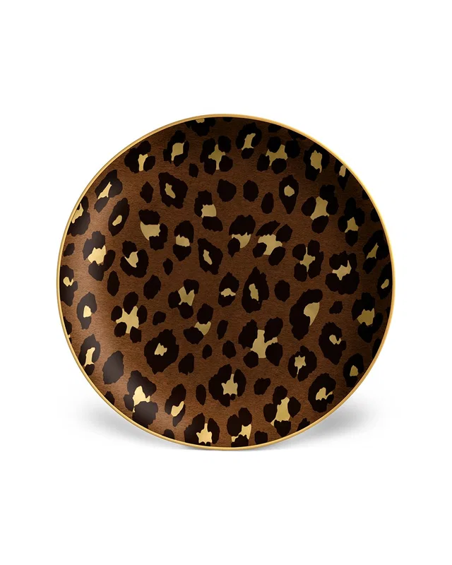 L'Objet Set of 4 Leopard Dessert Plates, image 1 of 1 from Rue La La