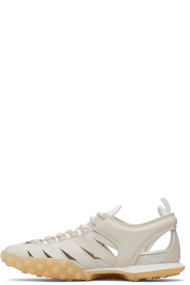 Jil Sander Off-White Moon Sneakers, photo 3 of 5 from SSENSE