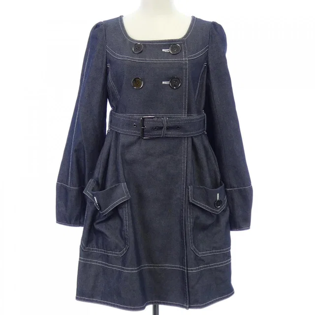 Burberry Blue Label Coat in Blue from LuxUness