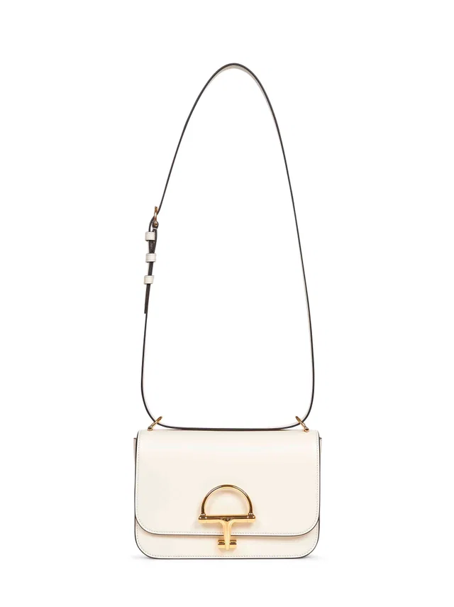 Gucci Siena Shoulder Bag — White Calf Leather in White Calfskin from HEWI