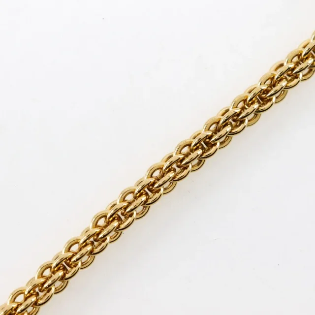 Chanel Vintage Long Necklace Gold Plated in Gold Gold-plated metal from LuxUness, photo 4 of 10
