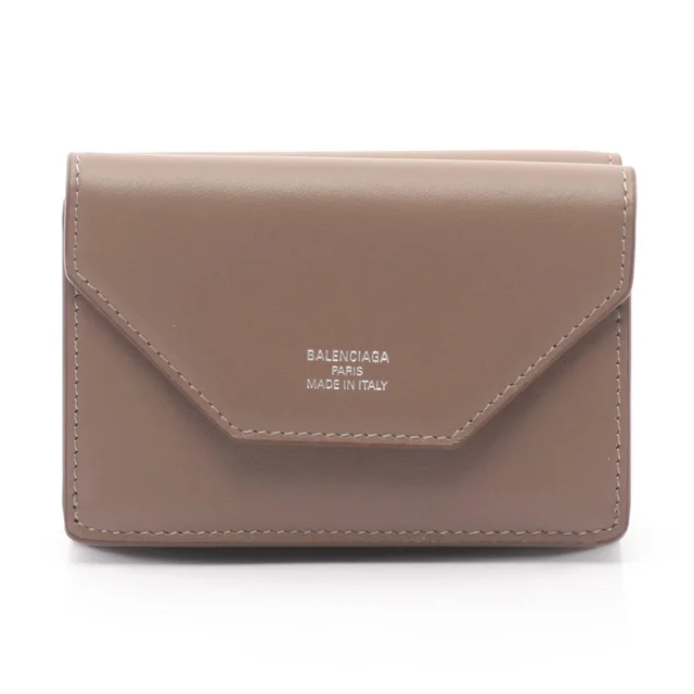Balenciaga Envelope Wallet Tri Fold Leather Gray in gray Leather from Poshmark