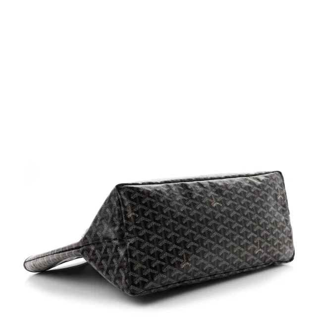 Goyard Goyardine Saint Louis GM Black in Black Coated canvas from FASHIONPHILE, photo 4 of 10