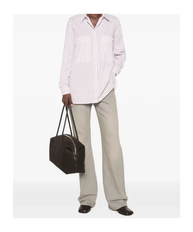 Herno vertical-stripe long-sleeve shirt, photo 4 of 4 from SENSER