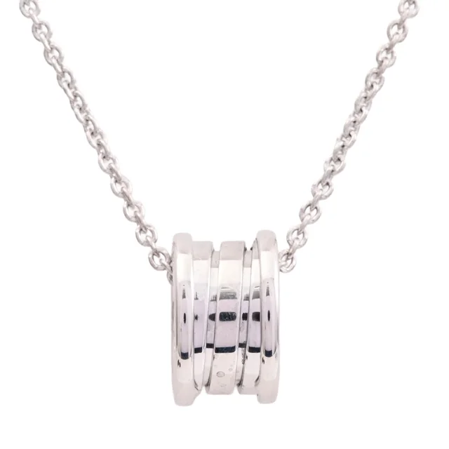 Bvlgari 18K B-zero1 Necklace White Gold in White from VINTAGE QOO TOKYO, photo 2 of 2
