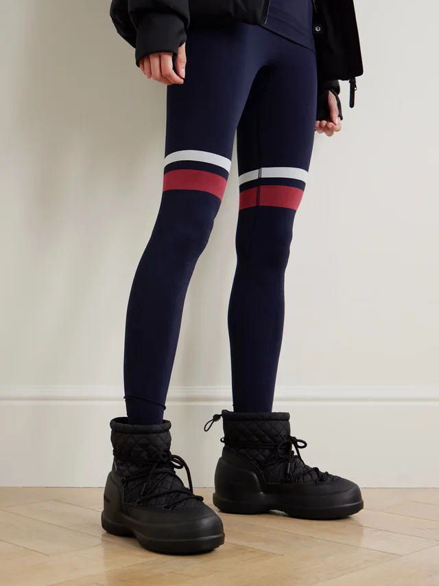 MOON BOOT Mezzaluna Mid rubber and quilted shell snow boots in Black, photo 2 of 2 from NET-A-PORTER (Canada)