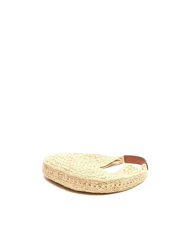 Celine Classic Raffia Panier Hobo Bag in Raffia from A Retro Tale, photo 5 of 7