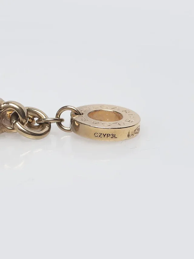 Bvlgari 18k Gold B.Zero1 Small Pendant Necklace in Gold from Yoogis, photo 7 of 8