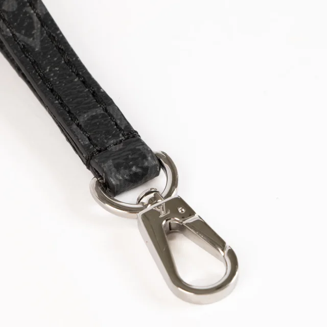 Louis Vuitton Dragonne Bag Charm Monogram Eclipse in Canvas from Labellov, photo 2 of 2